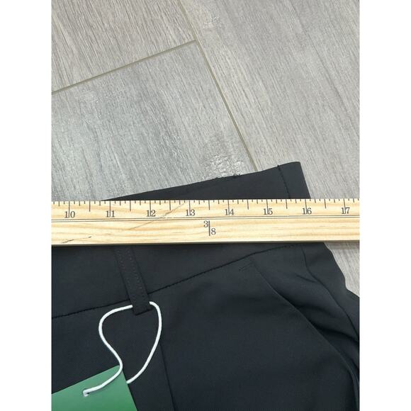 NWT Halara Womens Black Stretch Classic Straight Leg Pleated Dress Pants Size XL - Picture 7 of 7